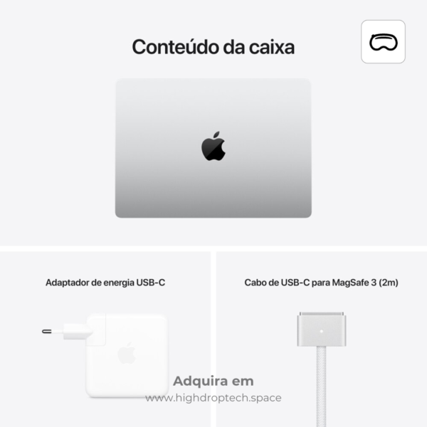 Macbook Pro 14 M1 512GB Seminovo - Original High Tech Pro ®