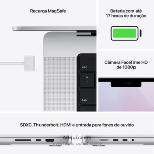 Macbook Pro 14 M1 512GB Seminovo - Original High Tech Pro ®